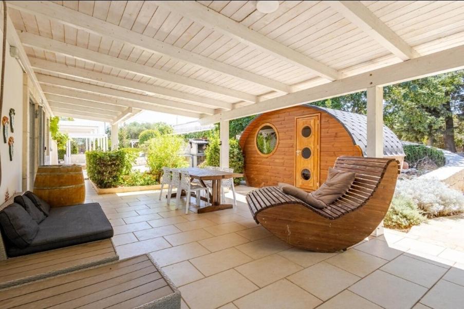 Casa Relax, Comfortable Villa With Sauna And View 마르티나프란카 외부 사진